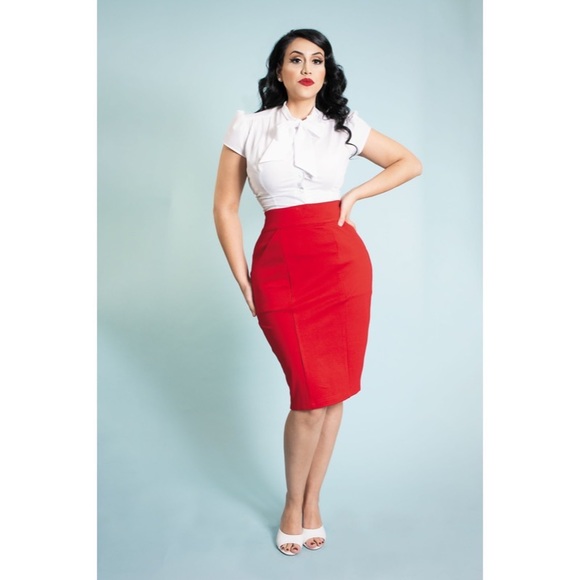 *SOLD* Heart of Haute Estelle Blouse - White - Picture 9 of 12